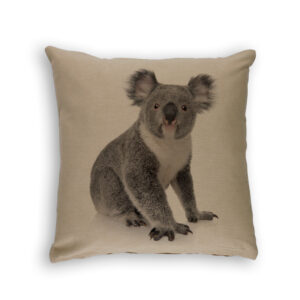 Cushion Cover Organic Cotton Beige Koala