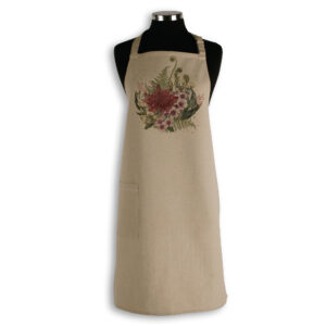 Apron Organic Cotton Beige Natives 1