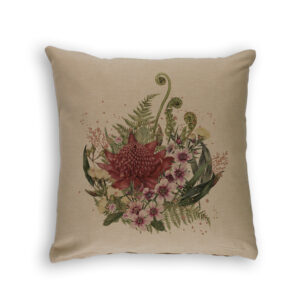 Cushion Cover Organic Cotton Beige Natives 1