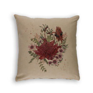 Cushion Cover Organic Cotton Beige Natives 2
