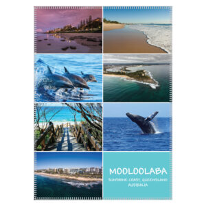 Tea Towel Microfibre Mooloolaba 7 Scene