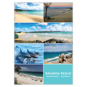 Tea Towel Microfibre Rainbow Beach 6 Scene