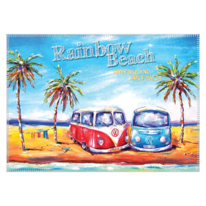 Tea Towel Microfibre Rainbow Beach Deborah Broughton Summer Luvin