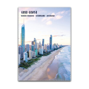 Tea Towel Microfibre Gold Coast Aerial Beach