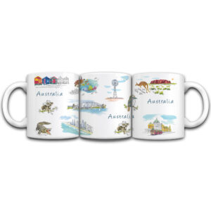 Mug Australian Icons