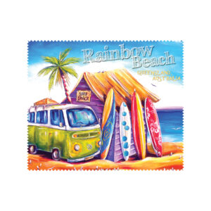Lens Cloth Rainbow Beach Deborah Broughton Greenie