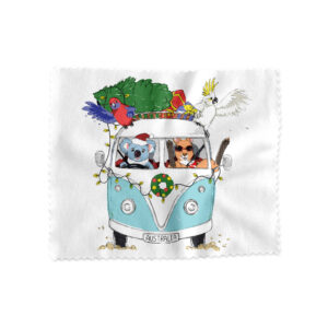 Lens Cloth Blue Kombi Christmas Australia