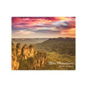 Lens Cloth Blue Mountains Three Sisters Sunset