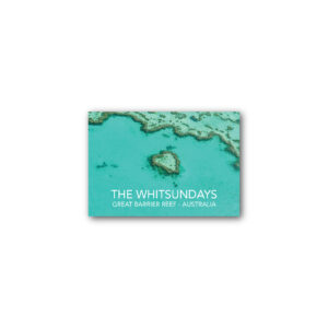 Magnet Gallery Standard The Whitsundays Heart Reef Aerial