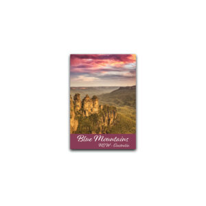 Magnet Gallery Standard Blue Mountains Three Sisters Sunset
