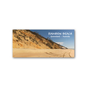 Magnet Gallery Panoramic Rainbow Beach Tracks and Coloured Sand
