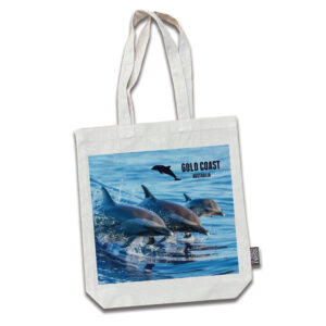 Tote Bag Cotton Gold Coast Dolphin