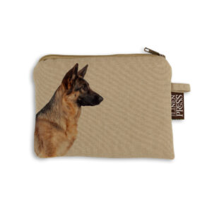 Purse Organic Cotton Beige German Shepherd