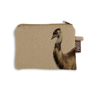 Purse Organic Cotton Beige Emu