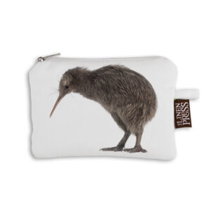 Purse Organic Cotton White Kiwi