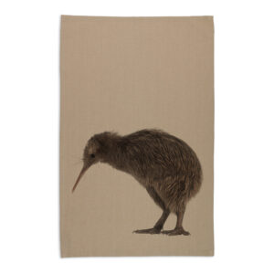 Tea Towel Organic Cotton Beige Kiwi