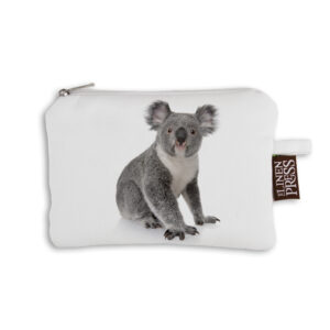 Purse Organic Cotton White Koala
