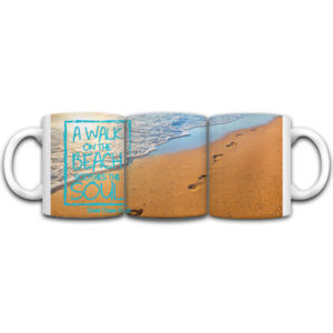 Mug A Walk on the Beach Soothes the Soul Great Ocean Road