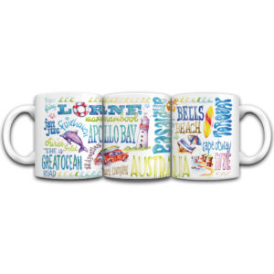Mug Deborah Broughton Great Ocean Road Words