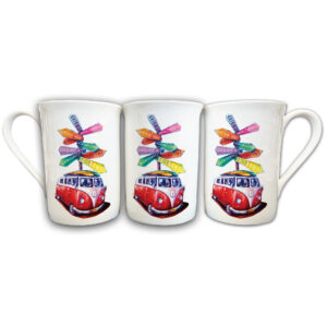 Fine Bone China Mug Brisbane Deborah Broughton Roadtrip
