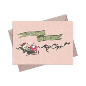 Greeting Card Happiest Christmas Koala