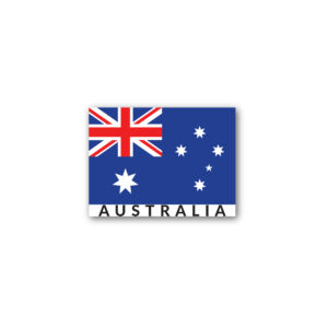 Sticker Vinyl Australia Flag