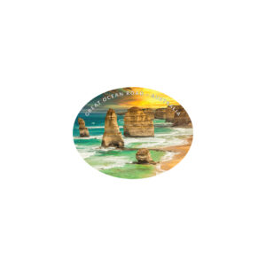 Sticker Vinyl Oval 12 Apostles