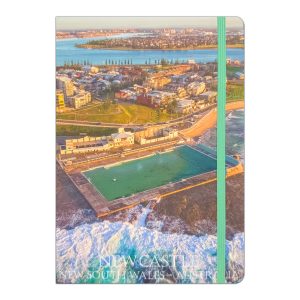 Notebook A5 Newcastle Swimming Aerial