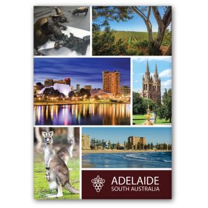 Tea Towel Microfibre Adelaide 6 Scene