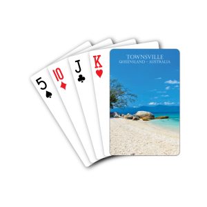 Playing Cards Townsville Magnetic Island Beach