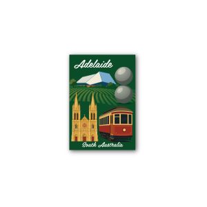 Magnet Gallery Standard Adelaide Icons Green