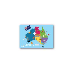 Magnet Gallery Standard Australia Map