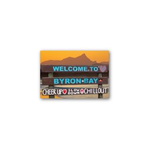 Magnet Gallery Standard Byron Bay Welcome Sign
