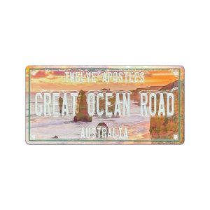 Magnet Number Plate 12 Apostles Night Great Ocean Road