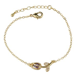Bracelet Tulip Purple