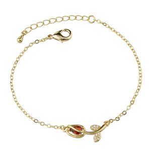 Bracelet Tulip Red