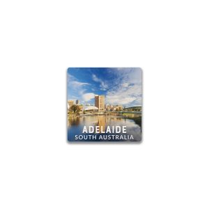 Ceramic Magnet Square Adelaide Day
