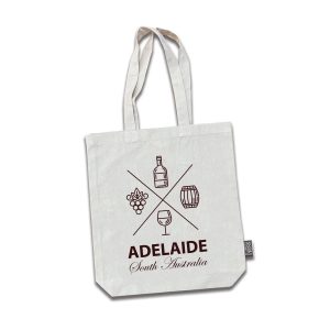 Tote Bag Cotton Adelaide Wine