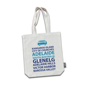 Tote Bag Cotton Adelaide Words