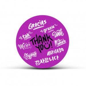 AD Labels 60mm - Circle