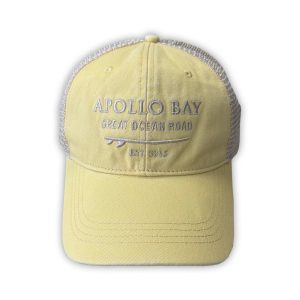 Cap Cotton Truckers Apollo Bay Great Ocean Road Yellow