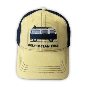 Cap Cotton Truckers Kombi Great Ocean Road Yellow