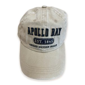 Cap Washed Cotton Apollo Bay EST 1845 Khaki