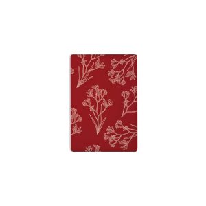 Ceramic Magnet Rectangle Pattern Kangaroo Paw