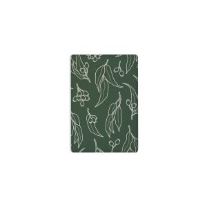 Ceramic Magnet Rectangle Pattern Eucalyptus