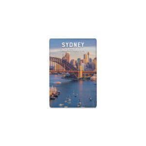 Ceramic Magnet Rectangle Sydney Harbour