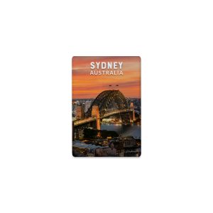 Ceramic Magnet Rectangle Sydney Bridge