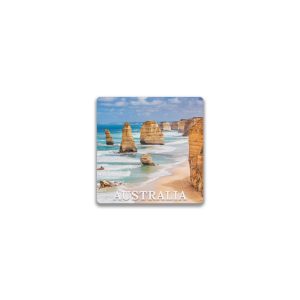 Ceramic Magnet Square Australia Twelve Apostles