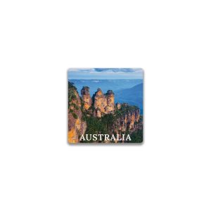 Ceramic Magnet Square Australia Blue Mountains