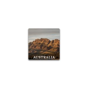 Ceramic Magnet Square Australia Flinders Ranges